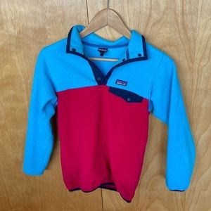 Patagonia Red and Blue Fleece